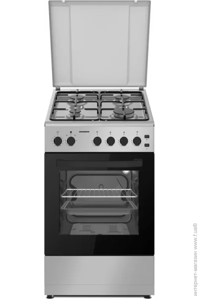 Газовая плита Heinner HFSC-S60LITGSL Газовая плита Heinner HFSC-S60LITGSL