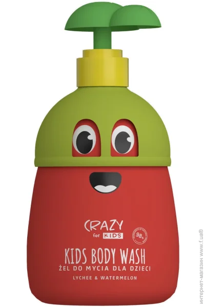         Crazy for Kids Washing Gel Lychee & Watermelon HiSkin 500  (5905359804987)