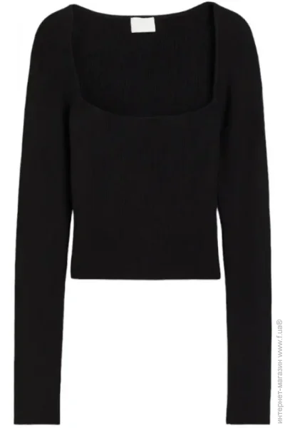  H&M Square-Neck Crop Top (1189031002-M)