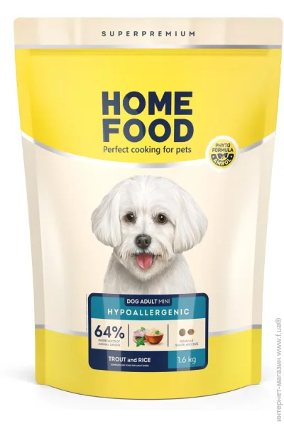   Home Food           Hypoallergenic 1,6 