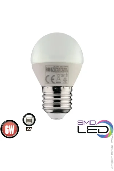   Horoz Electric   ELITE SMD LED 6W 4200K 27 480Lm 175-250V