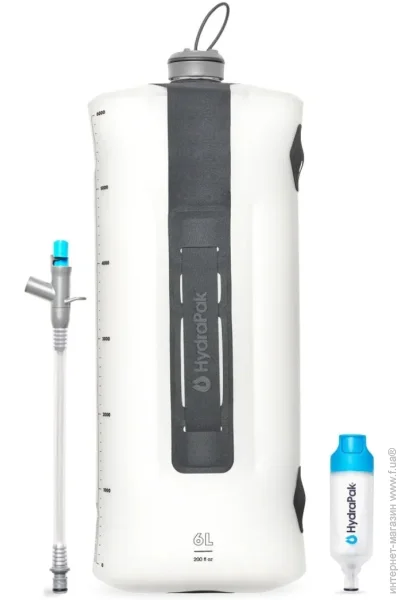 Hydrapak     6.0 L Seeker +  Gravity Filter Kit Clear (1053-AS371)