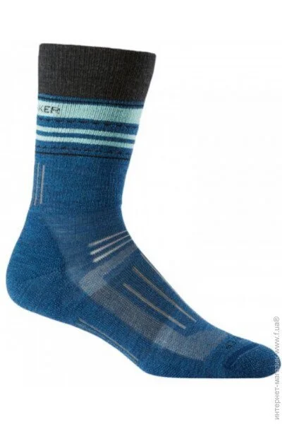  Icebreaker  Hike Medium Crew 983 Equinox/Jet S (1052-102 983 401 S)