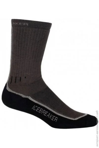  Icebreaker  Hike Mid Crew 319 Brazil/Black S (1052-IBN 319 302 S)
