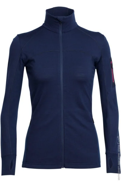 Icebreaker  Terra LS Zip Admiral/Pop Pink M (1052-103 092 403 M)