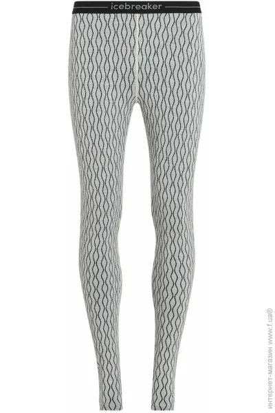 Icebreaker  W Mer 260 Vertex Leggings On-Piste S Snow White (1052-IB0 A57 4G598 S)