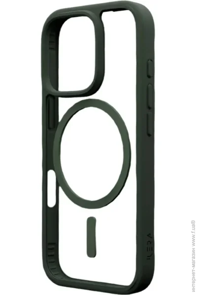  iLera ColorAnt Clear Case with MagSafe  Apple iPhone 16 Pro Deep Green (iLGCAClCaDG16Pr)