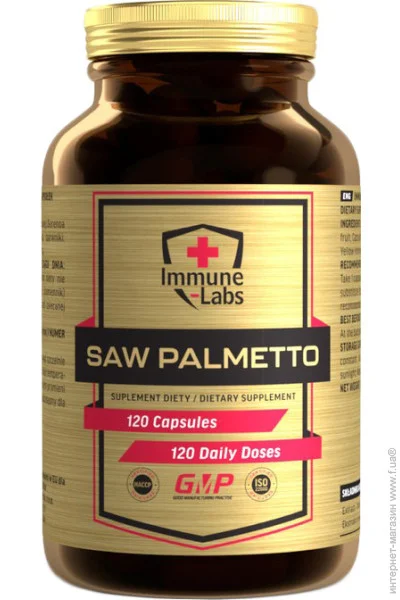 Immune Labs Saw Palmetto (120 caps) (22358-01)
