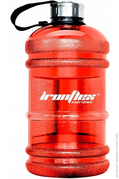  IronFlex Gallon Hydrator, 2.2 , Red