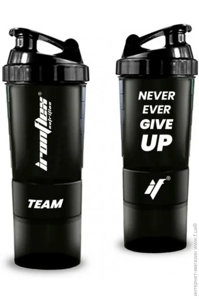  IronFlex Spider Bottle 500  +  2 , Never Ever Give Up