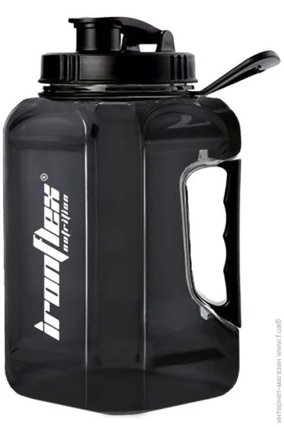 Бутылка Бутылка IronFlex Water Jug Gallon 2.4 л, Black Бутылка Бутылка IronFlex Water Jug Gallon 2.4 л, Black