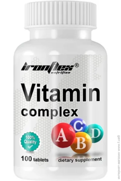   Ironflex Vitamin Complex 100 Tabs (000023450)