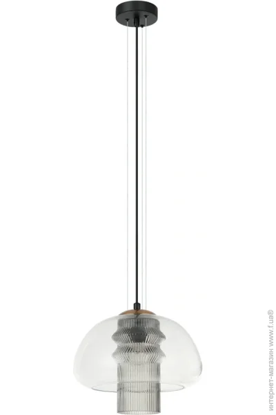 Italux  ,  PND-61001C-BK Feder E27 1x40W IP20 