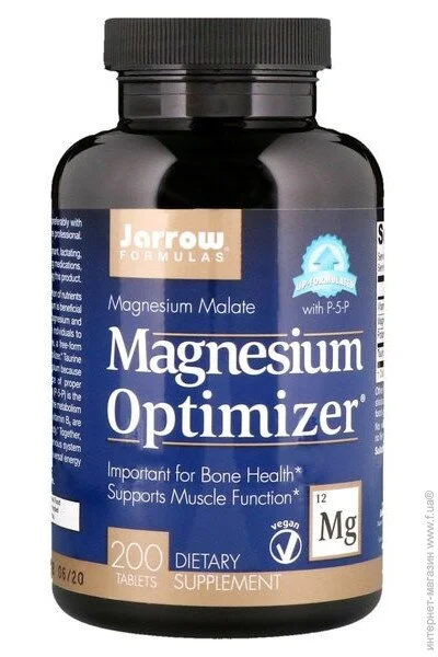 ̳ Jarrow Formulas Magnesium Optimizer 200 Tabs (000001839)