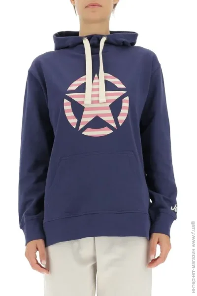  Jeep HOODED OVERSIZE SWEATSHIRT STAR (O102608-A184-XL)