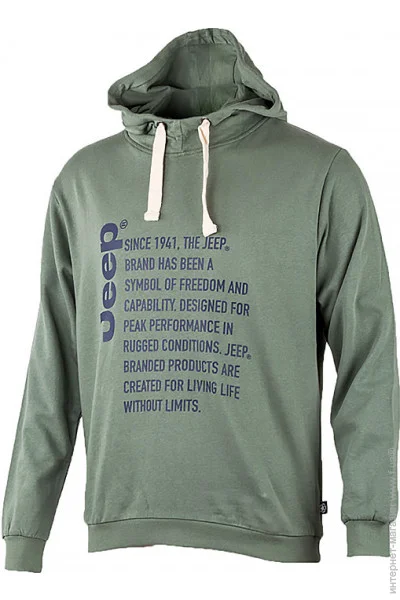  () Jeep   HOODED SWEATSHIRT Since 1941  L (O102569-E847 L)