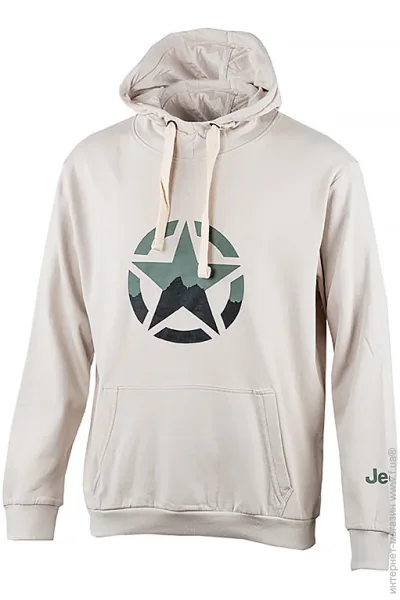  Jeep HOODED SWEATSHIRT STAR (O102568-J863-XL)
