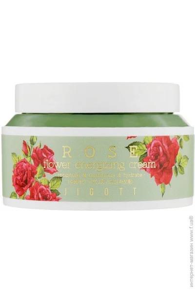  Jigott Rose Flower Energizing Cream, 100  (8809541281624)