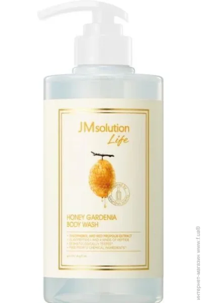          JMSOLUTION LIFE HONEY GARDENIA BODY WASH 500ml (8809852548546)