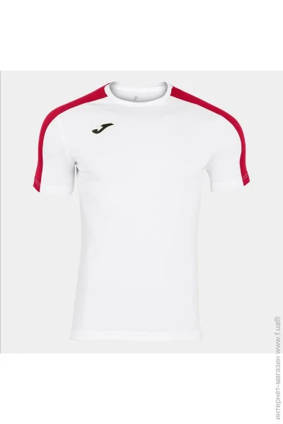Спортивна футболка Joma Футболка біло-червона к/р ACADEMY 101656.206 S Спортивна футболка Joma Футболка біло-червона к/р ACADEMY 101656.206 S