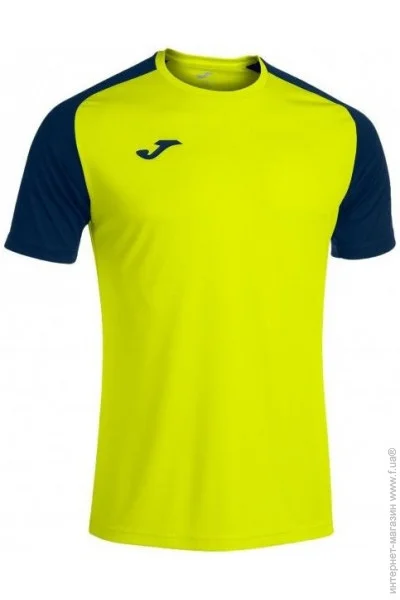 Спортивна футболка Joma Футболка жовтий / темно-синій к / р ACADEMY IV 101968.063 S Спортивна футболка Joma Футболка жовтий / темно-синій к / р ACADEMY IV 101968.063 S