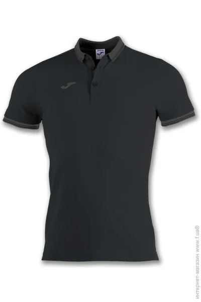  Joma  POLO SHIRT BALI II BLACK S/S  XXS 100748.100 XXS