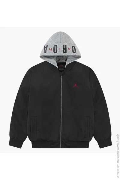  Jordan Big Logo Bomber Jr Black (95D647-023-M)