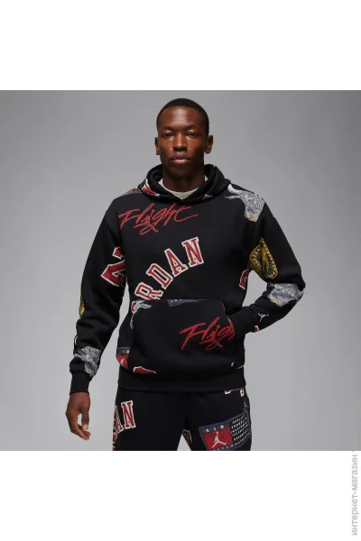  Jordan ESSENTIAL AOP FLEECE (FN4545-010-XL)