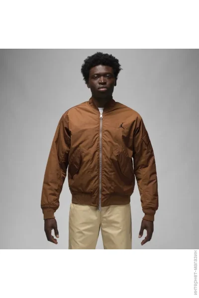  Jordan ESSENTIALS RENEGADE JACKET BROWN (FB7316-281-L)