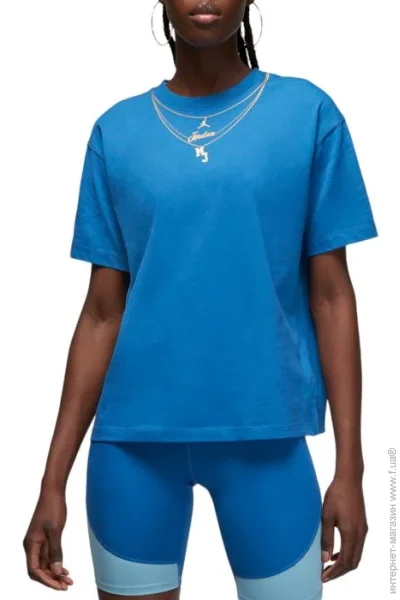   Jordan (HER)ITAGE GOLD CHAIN T-SHIRT (DO5020-407-S)