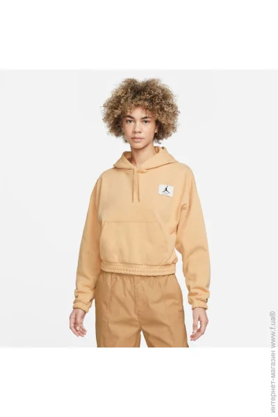   Jordan Air Essentials Fleece Hoodie Beige (DD6998-268-L)