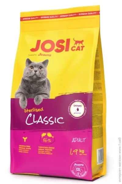   Josera Josicat Sterilised Classic 1,9 