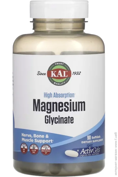    KAL Magnesium Glycinate 315 mg, 90 