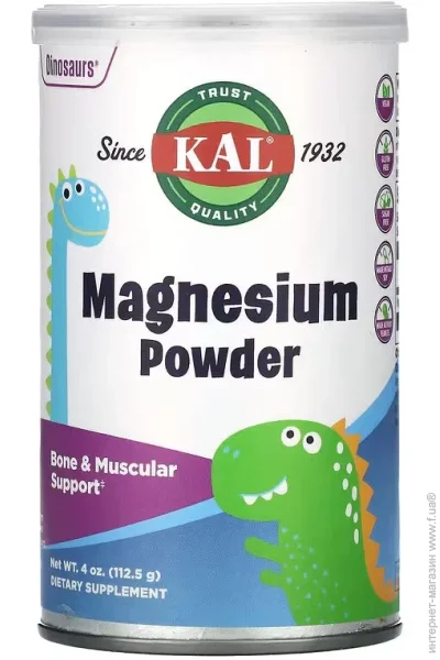 ̳   KAL Magnesium Powder ( Magnesium Citrate) 112.5 g (00000042168)