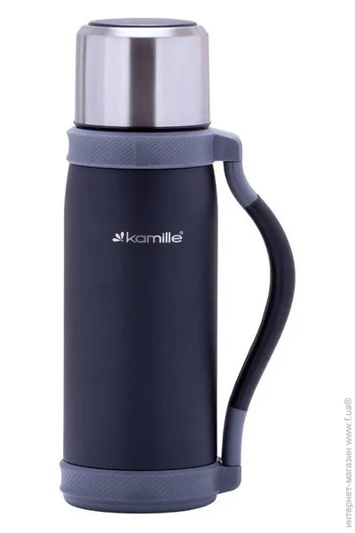 Термос Kamille KM-2015 1,2л черный (KM-2015-BK) Термос Kamille KM-2015 1,2л черный (KM-2015-BK)