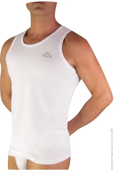 Kappa Canotta Spalla Larga (K1325 BIANCO-L)