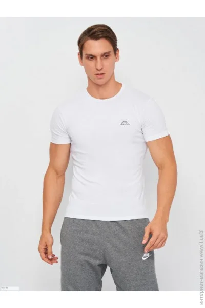   Kappa  T-shirt Mezza Manica Girocollo   2XL K1305 Bianco 2XL