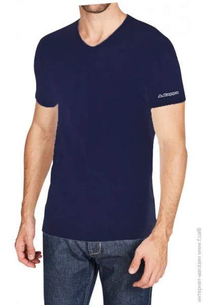   Kappa T-shirt Mezza Manica Scollo V -  XL (8052394816363)