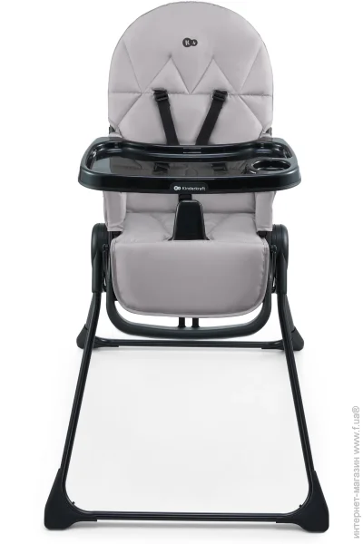 Стільчик для годування Kinderkraft Binci Grey (KHBINC00GRY0000) Стільчик для годування Kinderkraft Binci Grey (KHBINC00GRY0000)