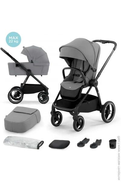  2  1 Kinderkraft Nea Platinum Grey (KSNEA000GRY2000)