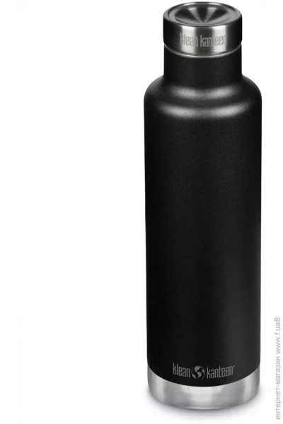 Klean Kanteen  Insulated Classic Pour Through Cap 750  Black (1017-1009481)