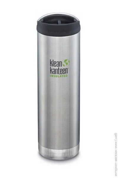  Klean Kanteen  TKWide Cafe Cap 473 ml Brushed Stainless (1017-1005822)