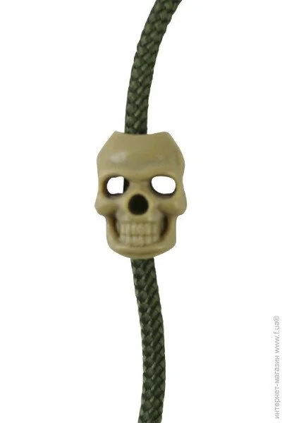   Kombat Uk Skull Cord Stoppers (kb-scs-coy)