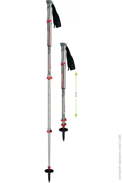   Komperdell Shockmaster Pro Powerlock Compact Silver/Red (1742456-10)