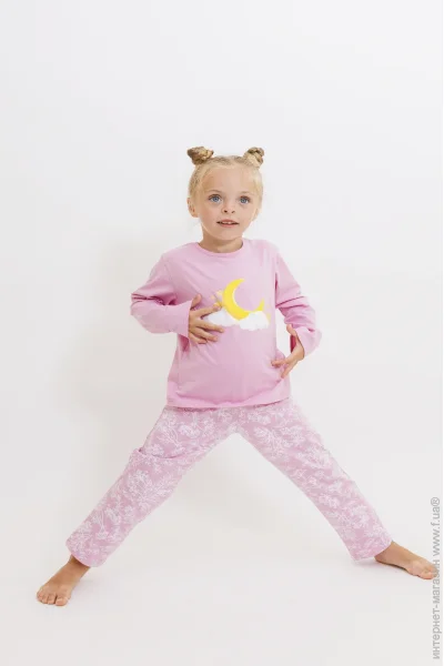 Пижамный комплект Kosta Пижама для девочек р.98–104 розовый 2347-7 Пижамный комплект Kosta Пижама для девочек р.98–104 розовый 2347-7