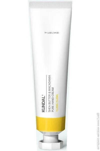    Shea Butter & Macadamia Pure Hand Cream Ylang Ylang Kundal 50  (8809568745871)