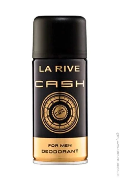 Дезодорант для чоловіків La Rive Cash спрей 150 мл (5906735235418) Дезодорант для чоловіків La Rive Cash спрей 150 мл (5906735235418)