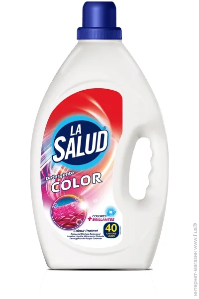 Гель для стирки для цветных вещей La Salud Colour 2650 г (8413188001684) Гель для стирки для цветных вещей La Salud Colour 2650 г (8413188001684)