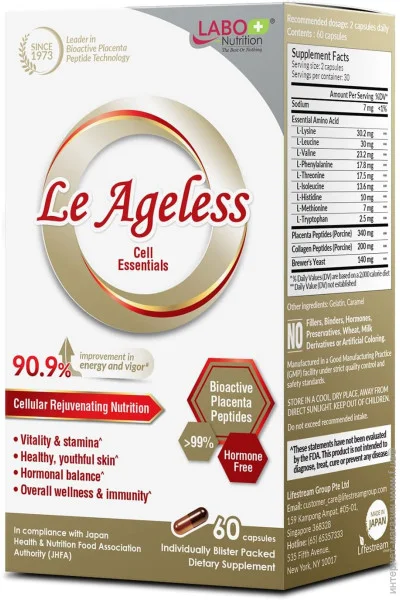  Labo Nutrition     Le Ageless 60 