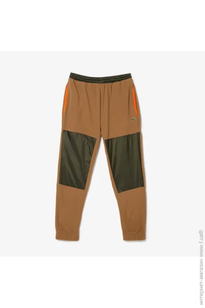   Lacoste Men's Colorblock Polar Fleece Trackpants (XH0227-51-89F-L)